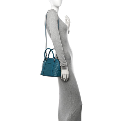 Gucci Microguccissima Mini Dome Bag Deep Cobalt 2 of 12