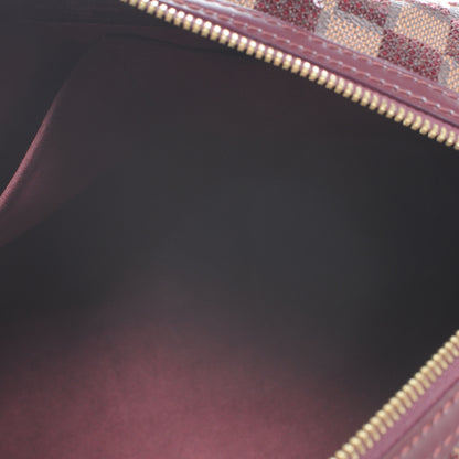 Louis Vuitton Damier Paillettes Speedy 30 Rouge 5 of 7