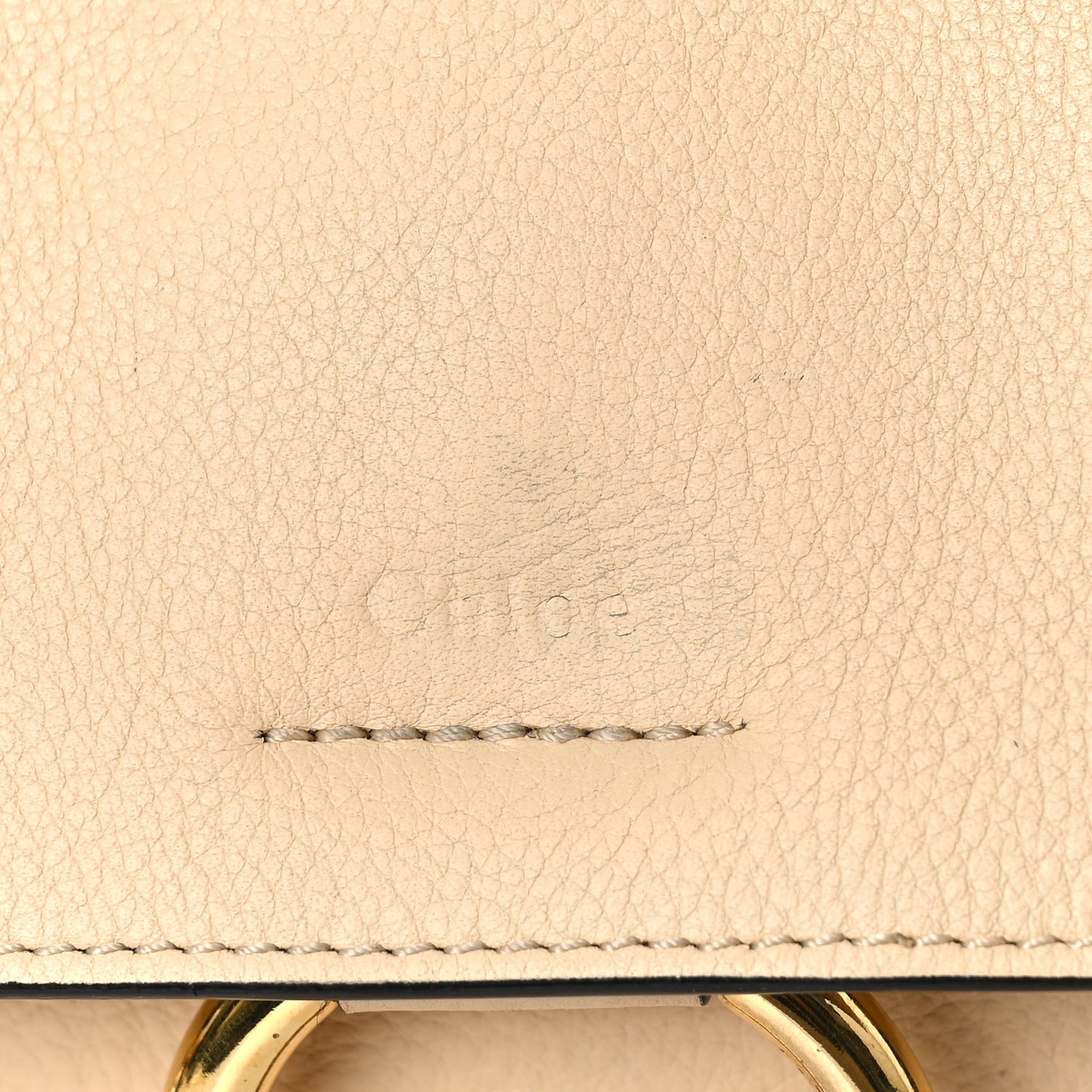 Calfskin Mini Faye Day Shoulder Bag Blondie Beige