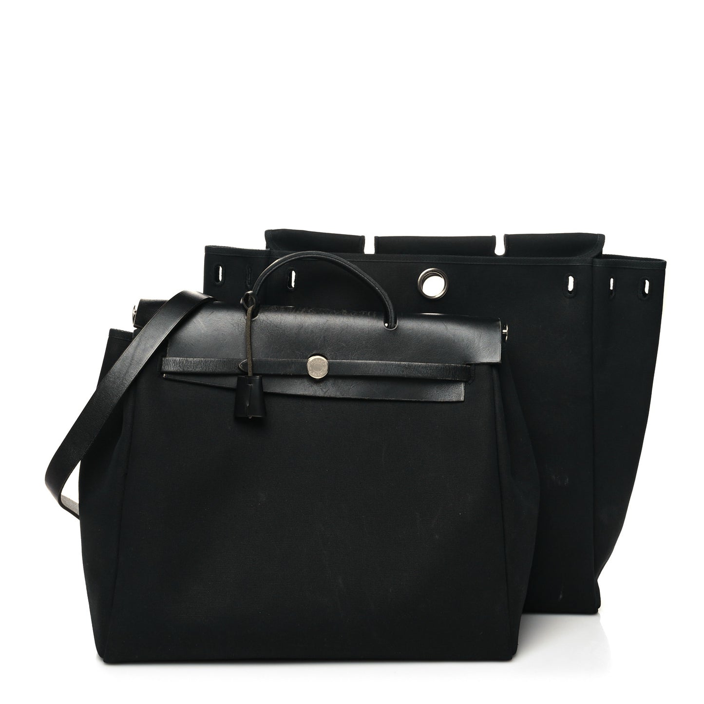 Toile Vache Calfskin Herbag 39 MM Black