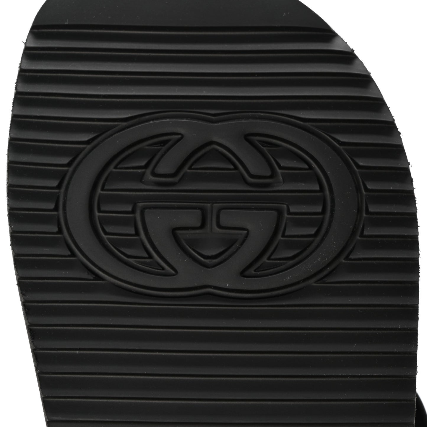 Rubber Mini Double G Womens Isla Dad Sandals 35 Black