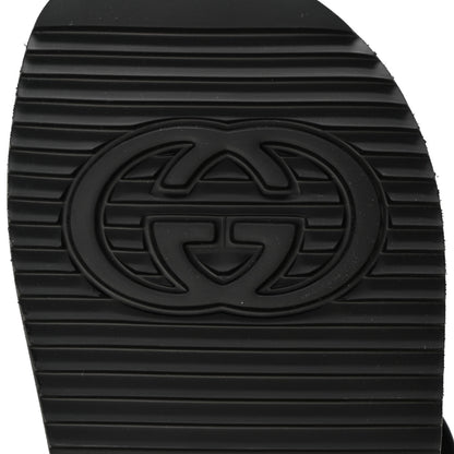 Gucci Rubber Mini Double G Womens Isla Dad Sandals 35 Black 9 of 11