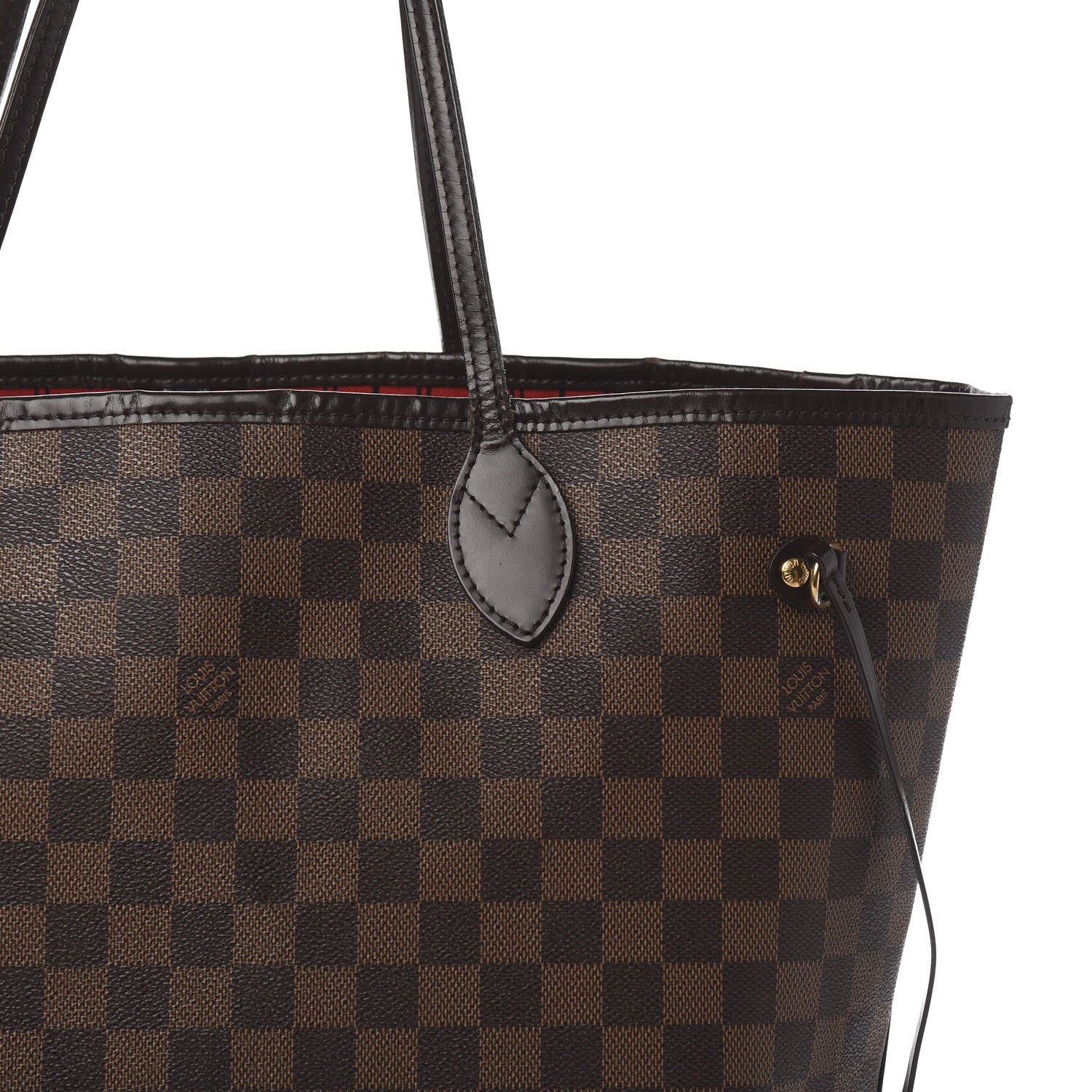 Louis Vuitton Damier Ebene Neverfull MM 20 of 20