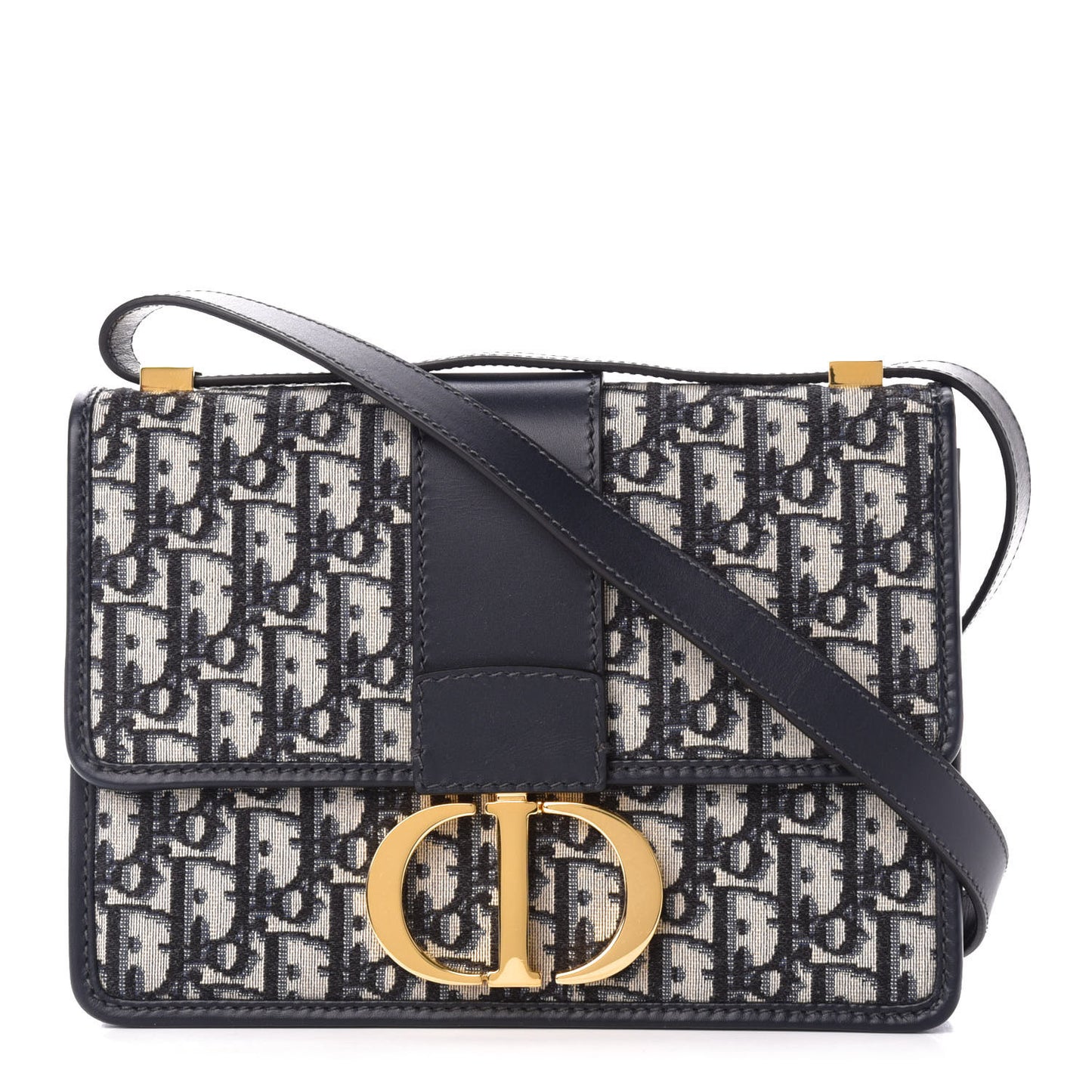 Oblique 30 Montaigne Flap Bag Blue