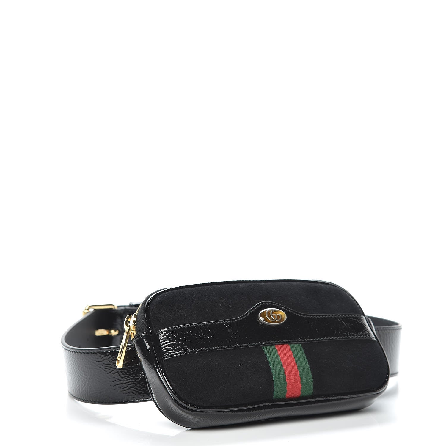 Gucci Suede Patent Ophidia Belted iPhone Case 75 30 Black 4 of 10
