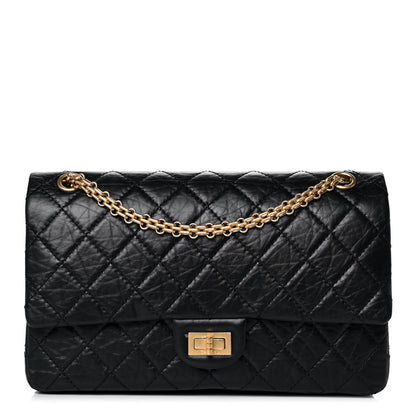 Chanel Aged Calfskin Quilted 2.55 Reissue 227 Flap Black 1 of 12