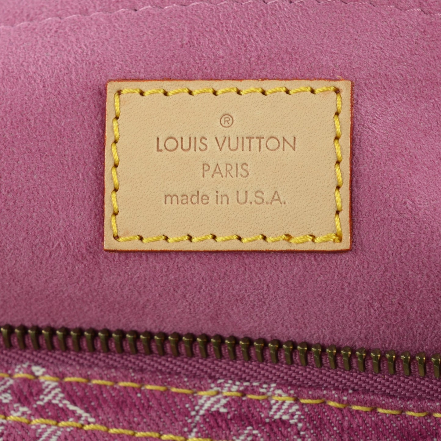 Monogram Denim Neo Speedy Fuchsia