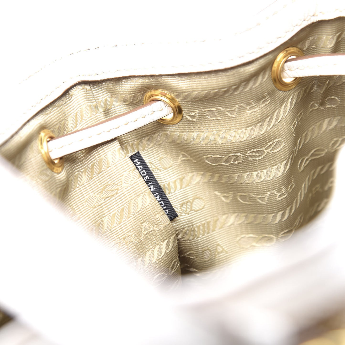 Jacquard Logo Mini Bucket Crossbody Bag Corda Talco