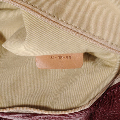 Chloe Leather Paddington Satchel Grenat 7 of 9