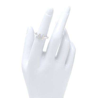 Tiffany Sterling Silver T Square Ring 52 6 2 of 4