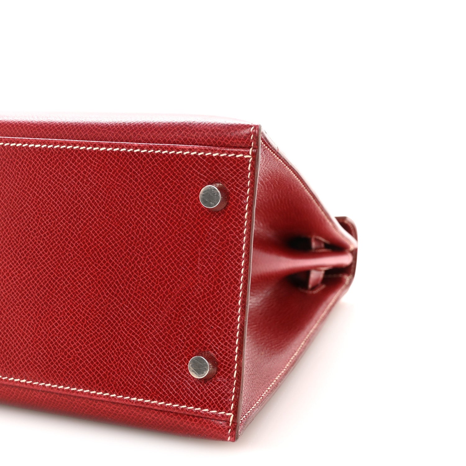 エルメス　ファースト　37.5 38 Hermes Courchevel Kelly Sellier 32 Rouge H 1863868 – FASHIONPHILE