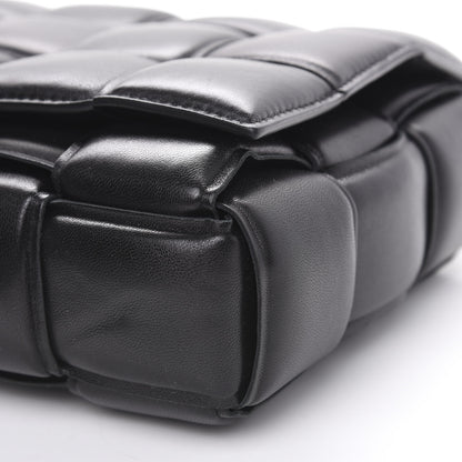 Bottega Veneta Lambskin Maxi Intreccio Padded Chain Cassette Crossbody Bag Black 8 of 8
