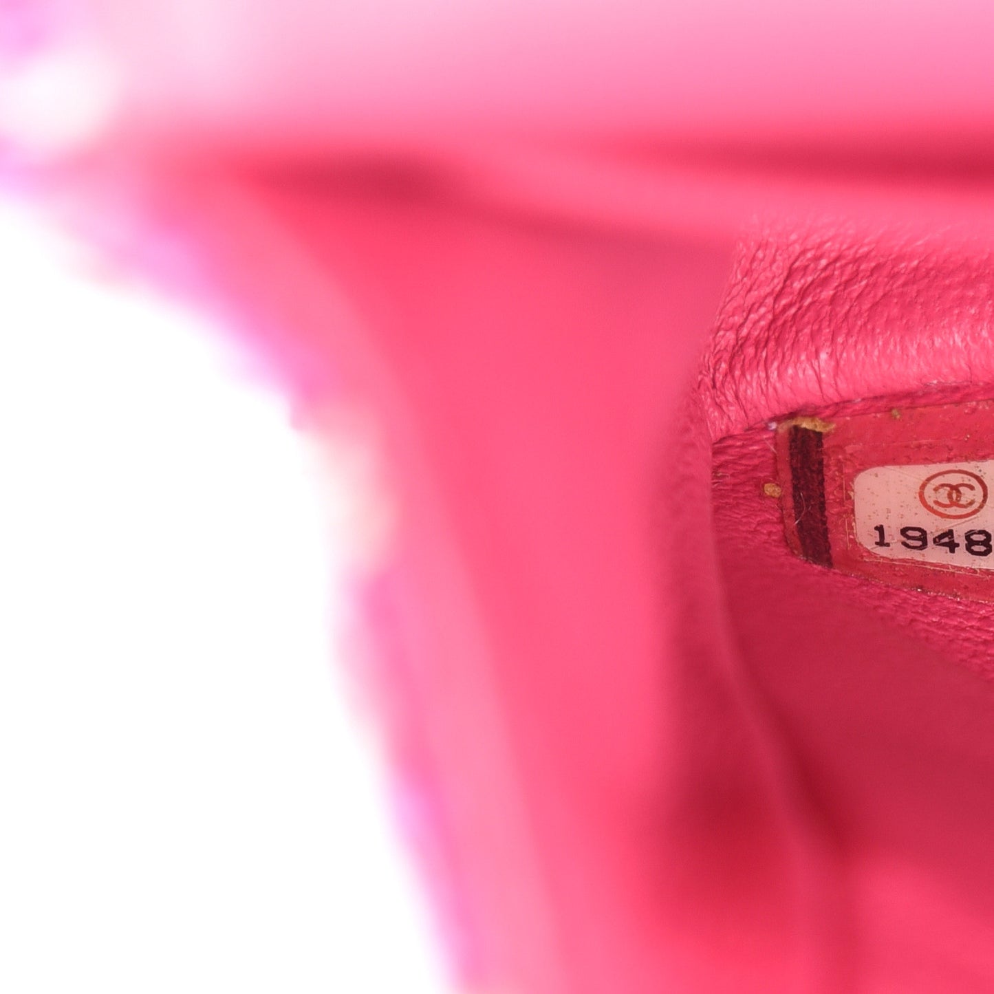 Tweed Quilted Medium Double Flap Hot Pink