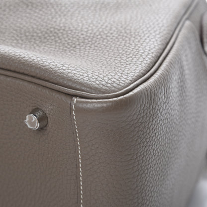 Hermes Taurillon Clemence Lindy 30 Etoupe 9 of 14