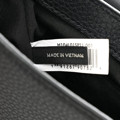 Marc Jacobs Pebbled Calfskin Crossbody Bag Black 7 of 10