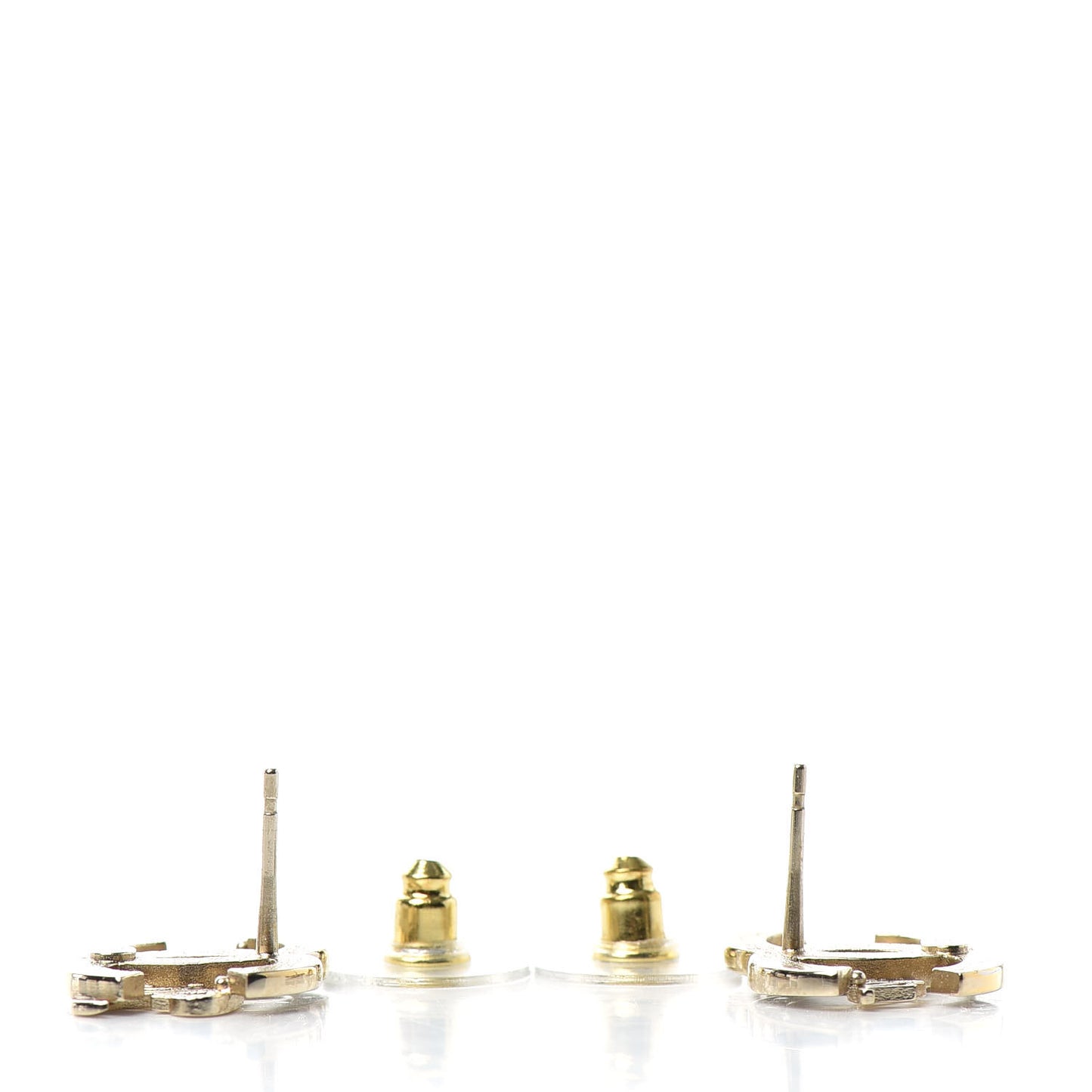 Crystal CC Forever Earrings Gold