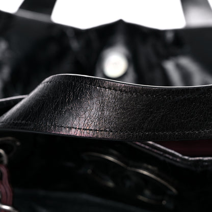 Chanel Iridescent Calfskin Quilted Large In The Mix Tote Black 27 of 27
