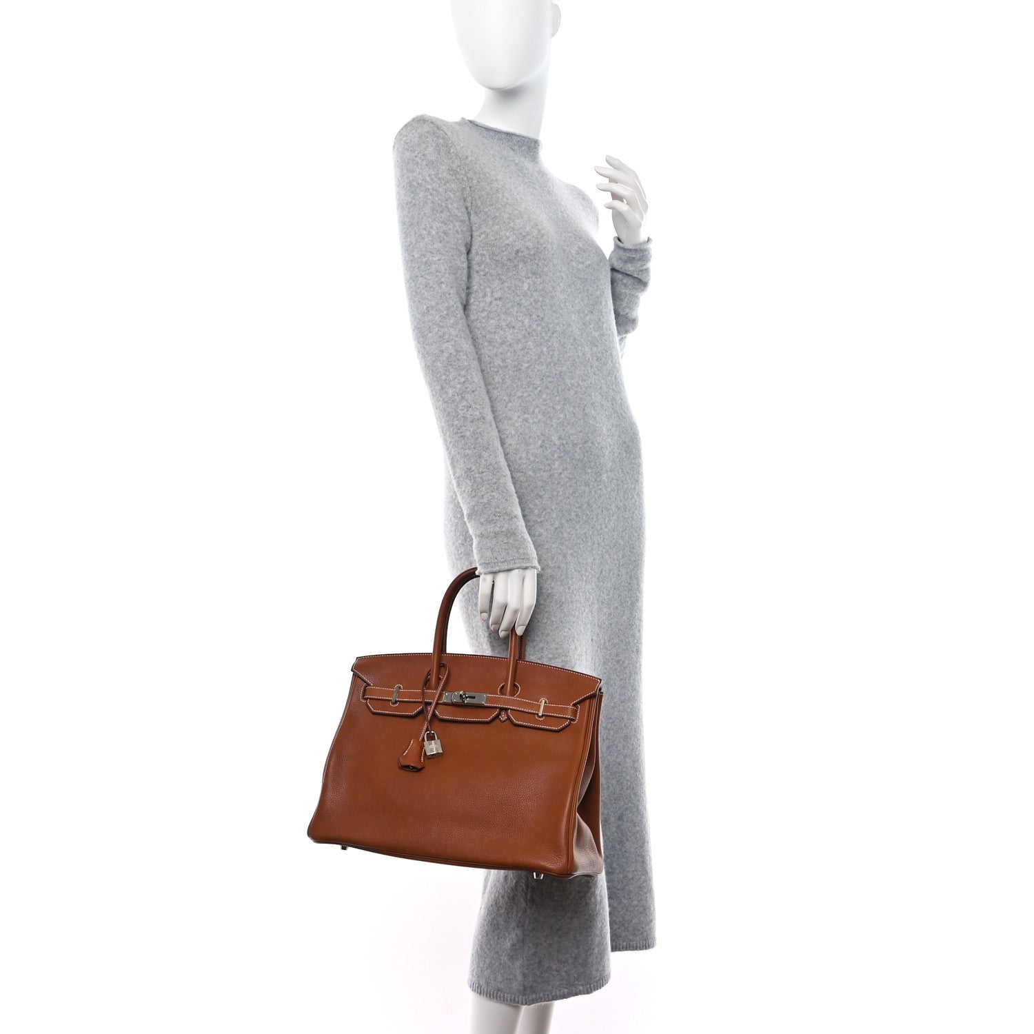 Hermes Barenia Faubourg Birkin 35 Fauve 2 of 16
