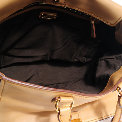 Miu Miu Vitello Satchel Sabbia 5 of 9