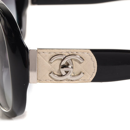 Chanel Acetate CC Turnlock Sunglasses 5235-Q Black Beige 6 of 7