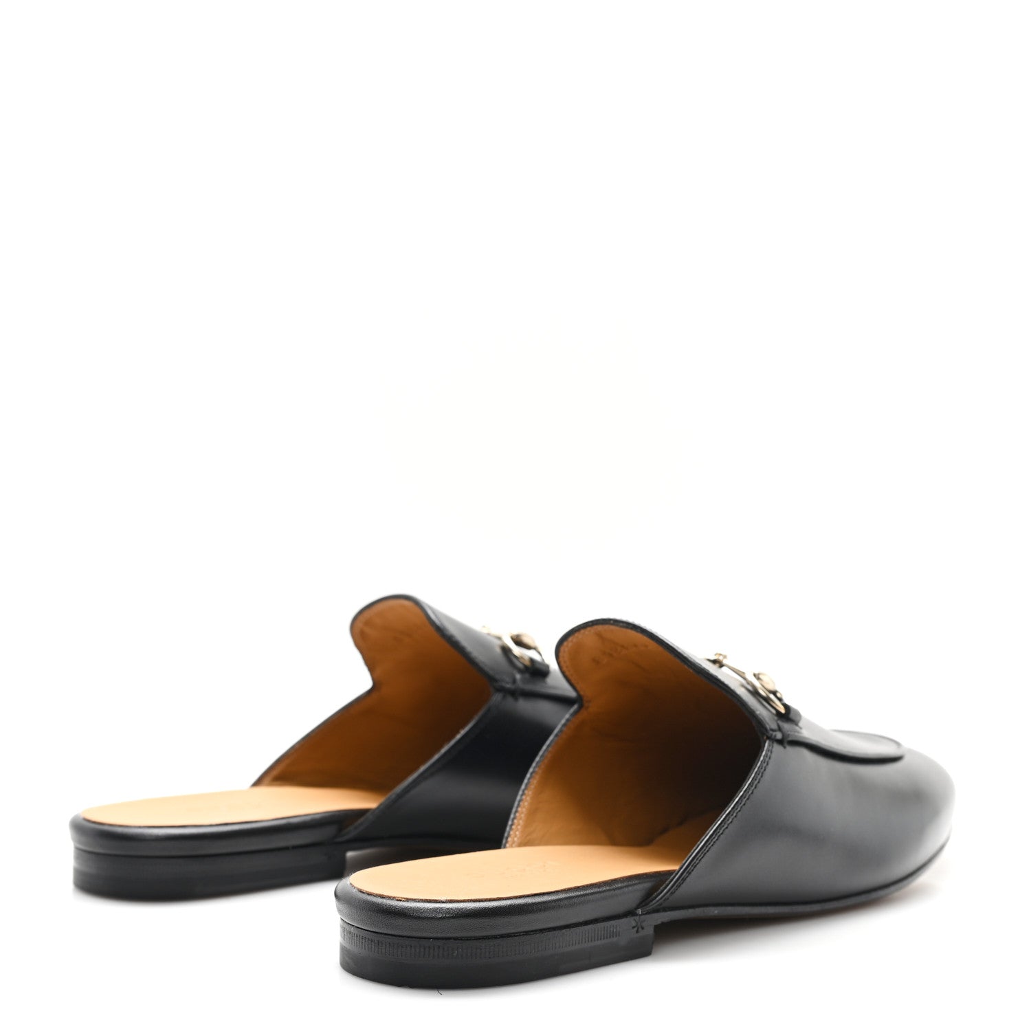 Gucci Calfskin Womens Princetown Slippers 39 Black 5 of 10