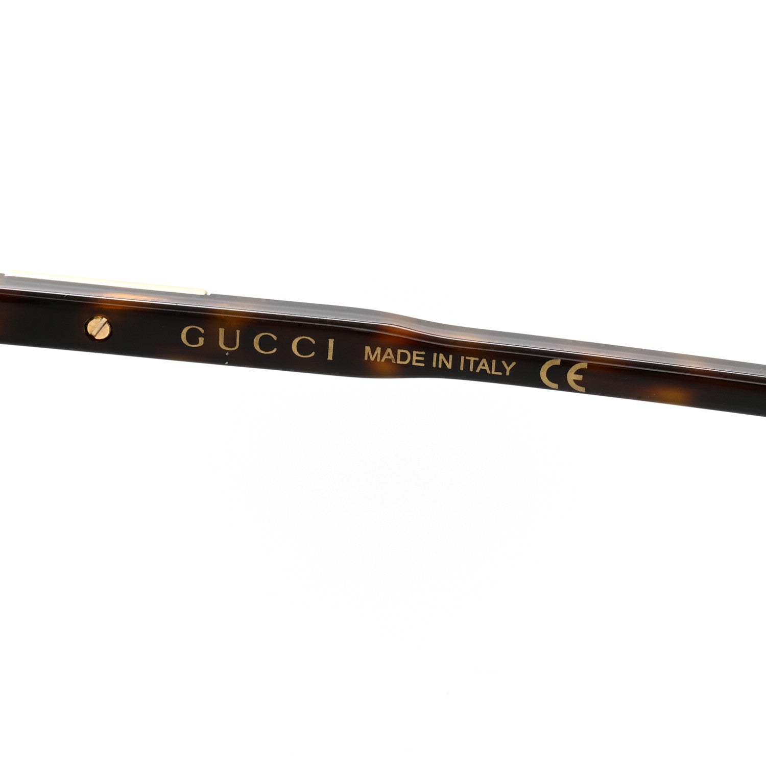 Gucci Acetate Aviator Sunglasses GG1163S Gold Tortoise 5 of 8