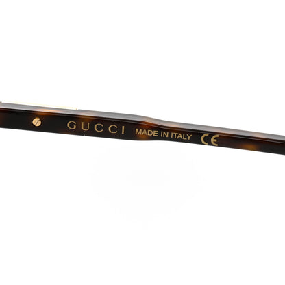 Gucci Acetate Aviator Sunglasses GG1163S Gold Tortoise 5 of 8