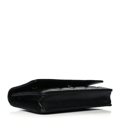 Chanel Caviar Quilted Wallet On Chain WOC Black 4 of 13