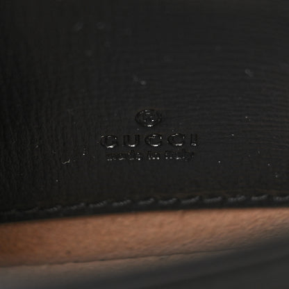 Gucci Azalea Calfskin Web Monochrome Horsebit 1955 Wallet On Strap Black 5 of 9