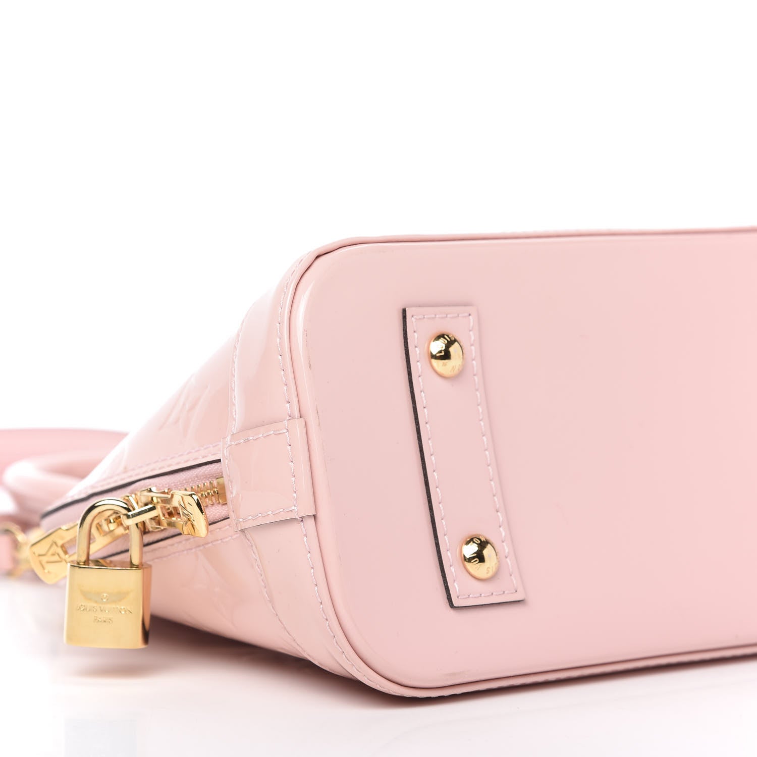 Louis Vuitton Vernis Alma BB Rose Ballerine 6 of 8