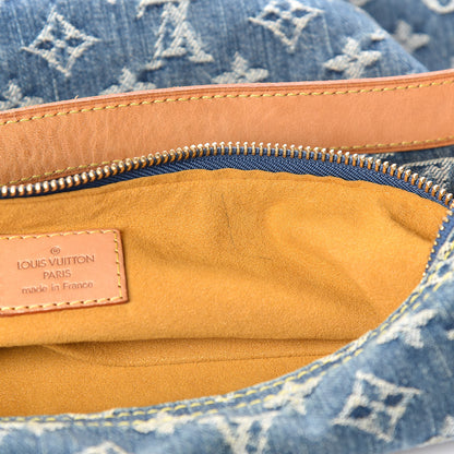 Louis Vuitton Denim Baggy GM Blue 10 of 16