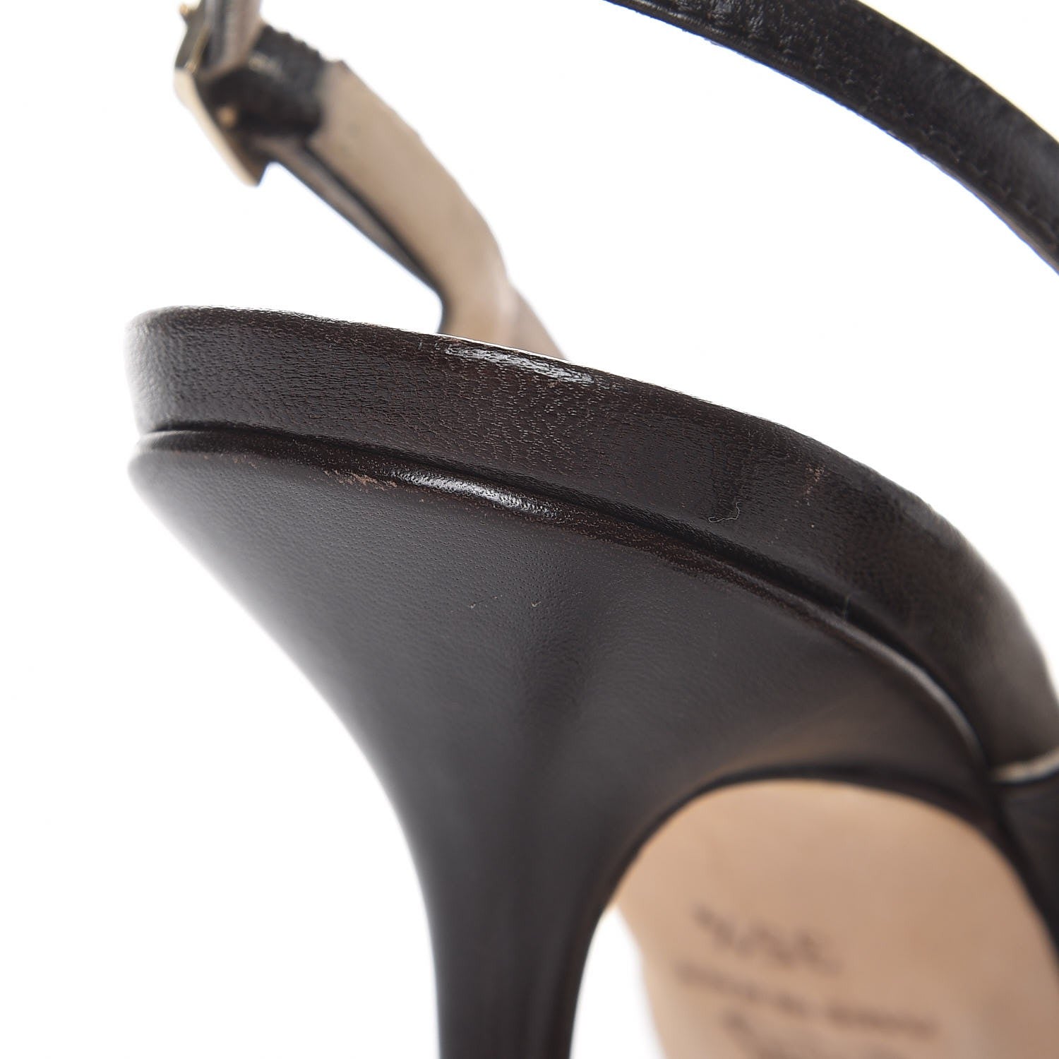 Jimmy Choo Calfskin Gill Slingback Pumps 35.5 Brown 13 of 13