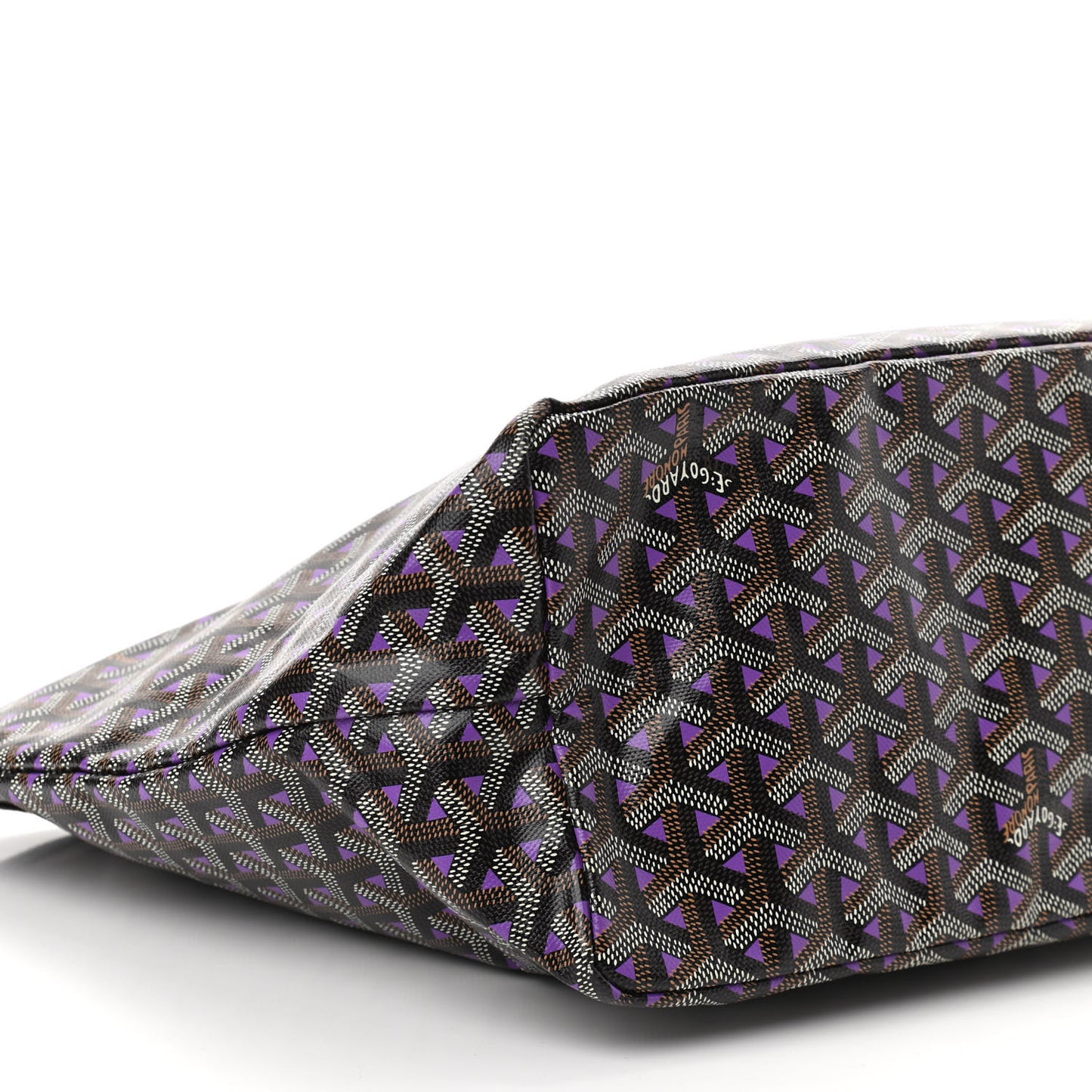 Goyardine Saint Louis Claire Voie PM Black Violet