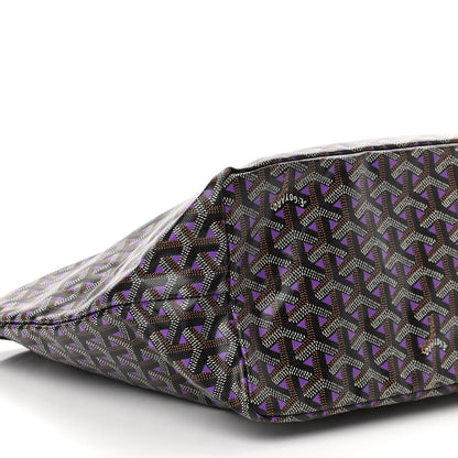 Goyard Goyardine Saint Louis Claire Voie PM Black Violet 10 of 11