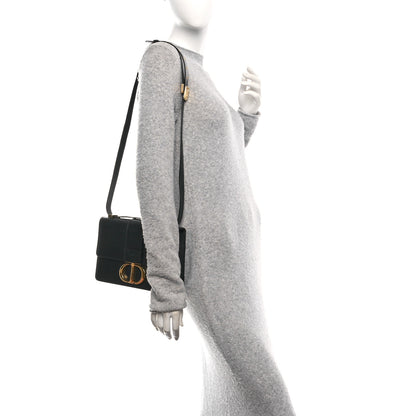 Christian Dior Box Calfskin 30 Montaigne Flap Bag Black 2 of 9