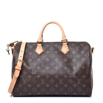 Louis Vuitton Monogram Speedy Bandouliere 35 1 of 10