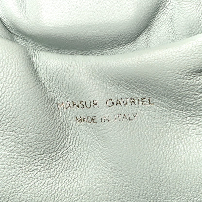 Mansur Gavriel Lambskin Mini Cloud Clutch Seafoam 6 of 9