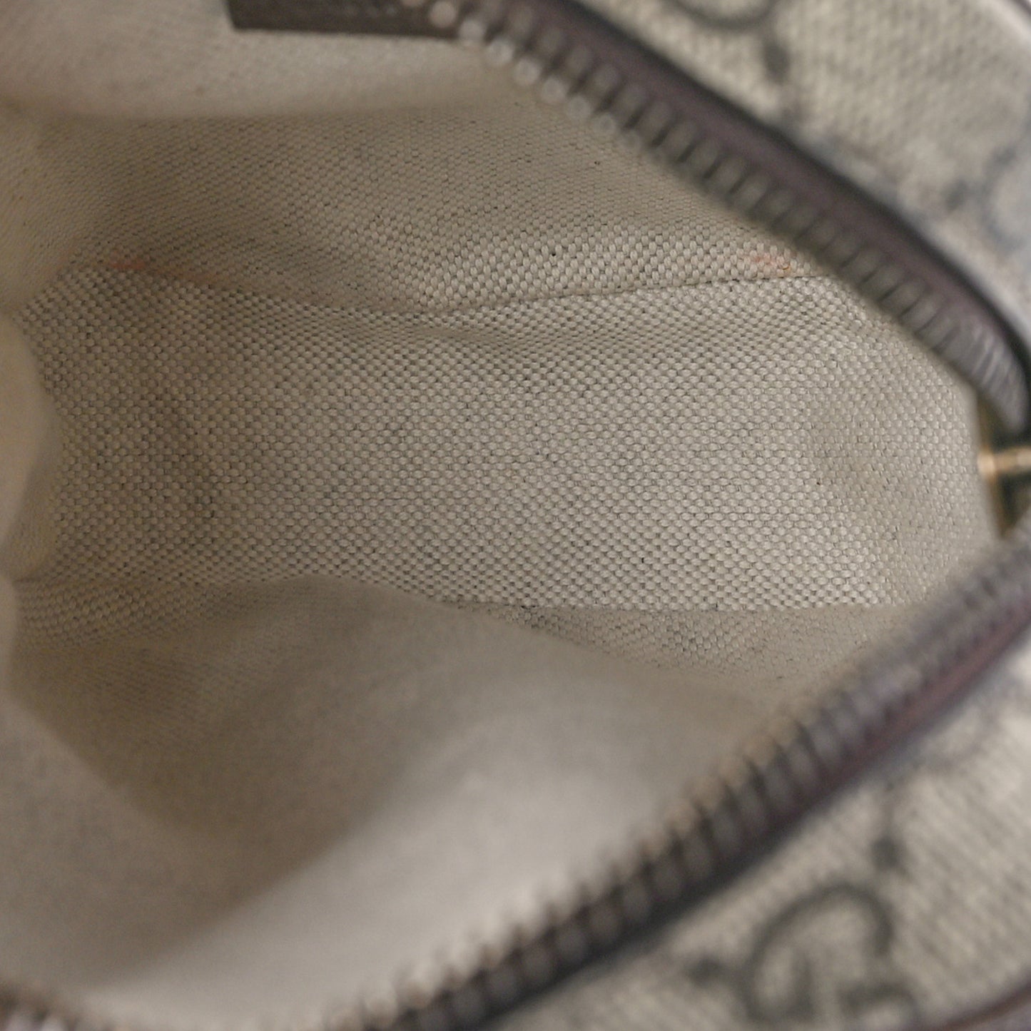 GG Supreme Monogram Mini Neo Vintage Double Zip Messenger Bag Beige New Acero Crop