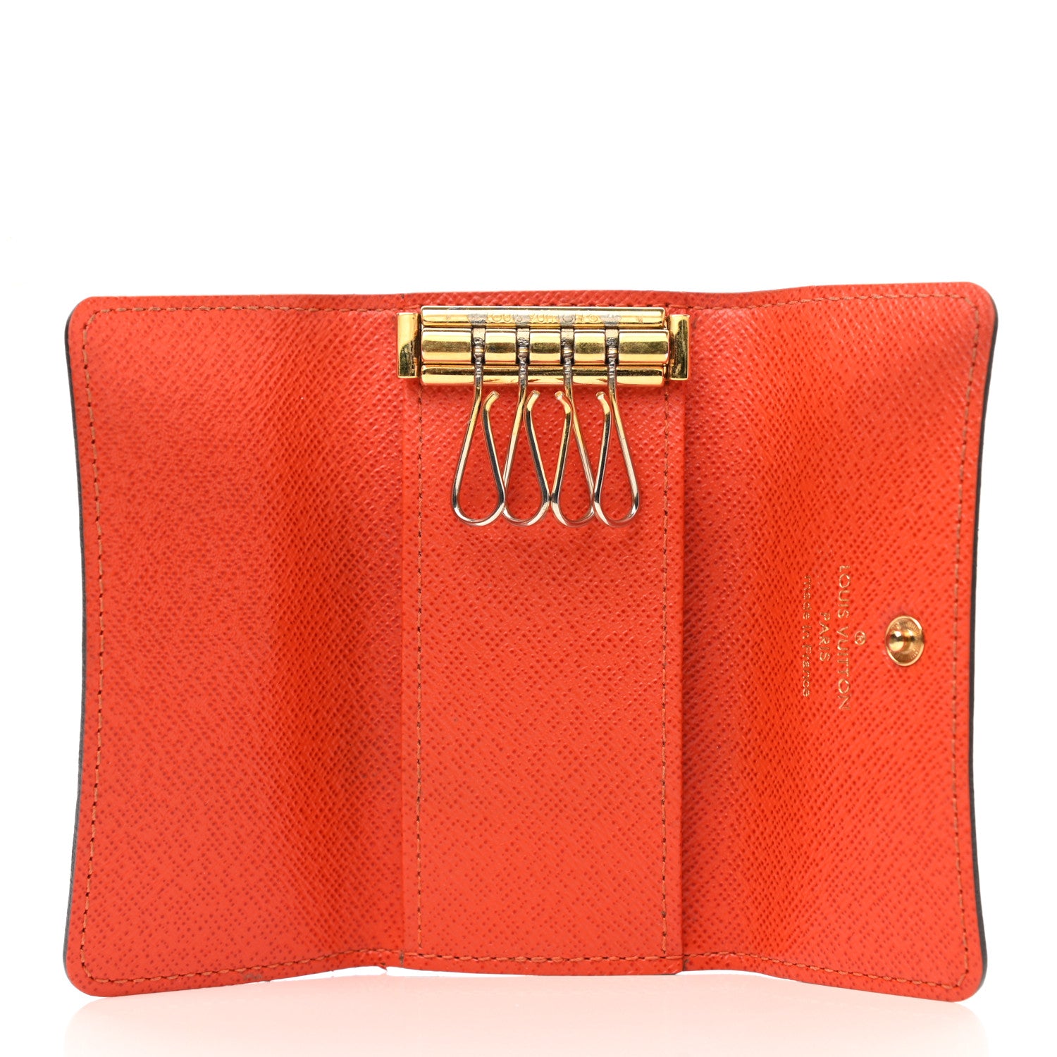 Louis Vuitton Monogram 4 Key Multicles Holder Poppy 5 of 12