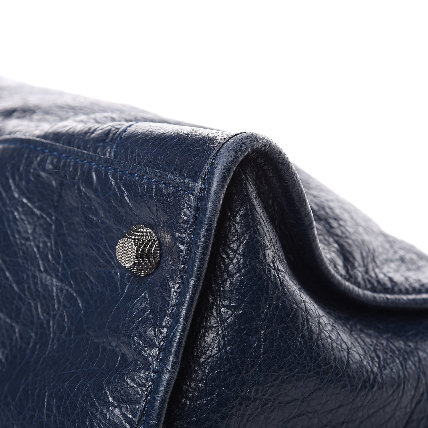 Balenciaga Agneau Giant 12 Silver Hardware Work Bleu Obscur 10 of 13