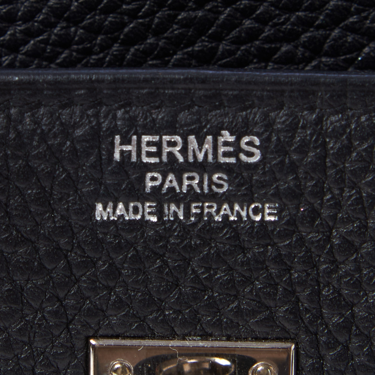 Togo Birkin 25 Black
