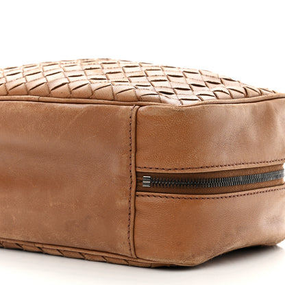 Bottega Veneta Nappa Intrecciato Cosmetic Bag Noce 9 of 17