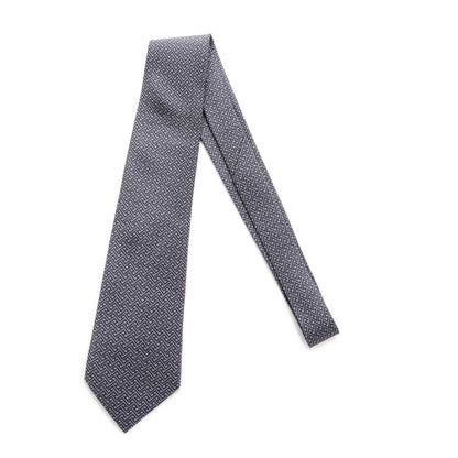 Hermes Printed Silk Mens Neck Tie 1 of 4