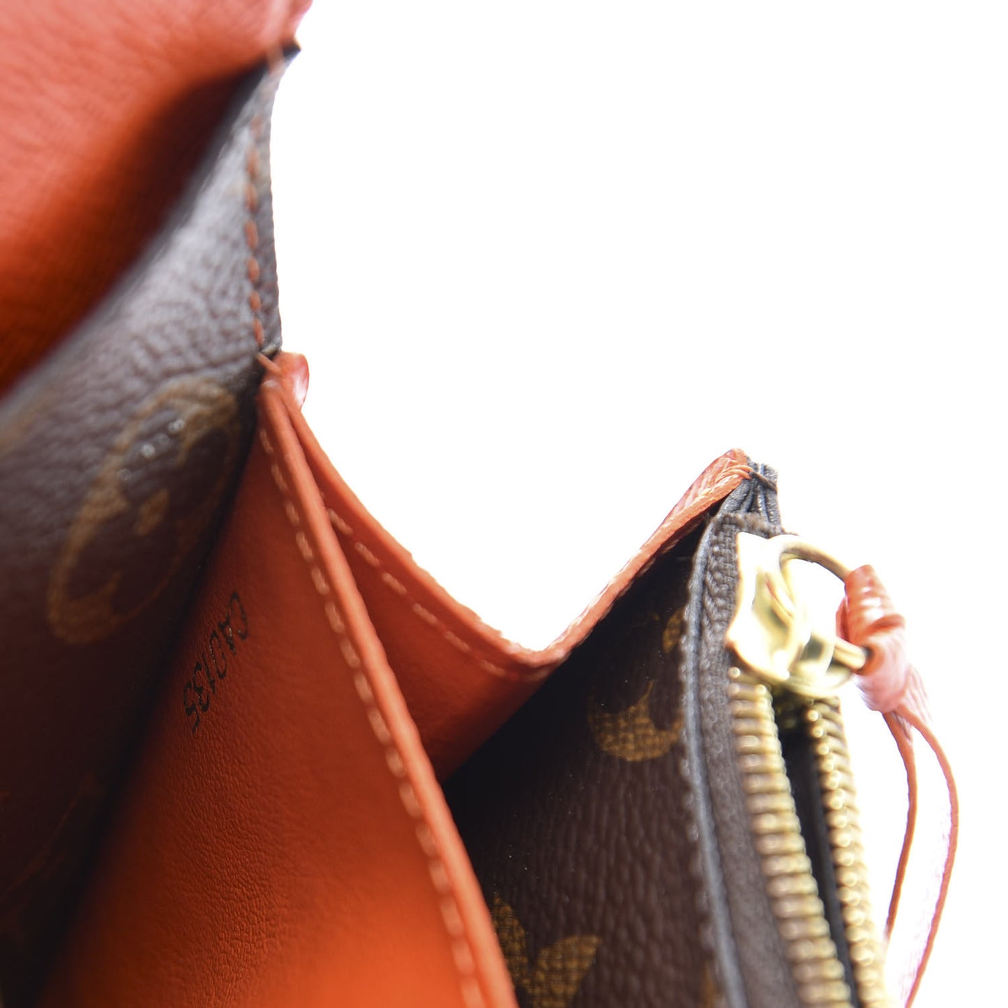 Monogram Emilie Wallet Piment