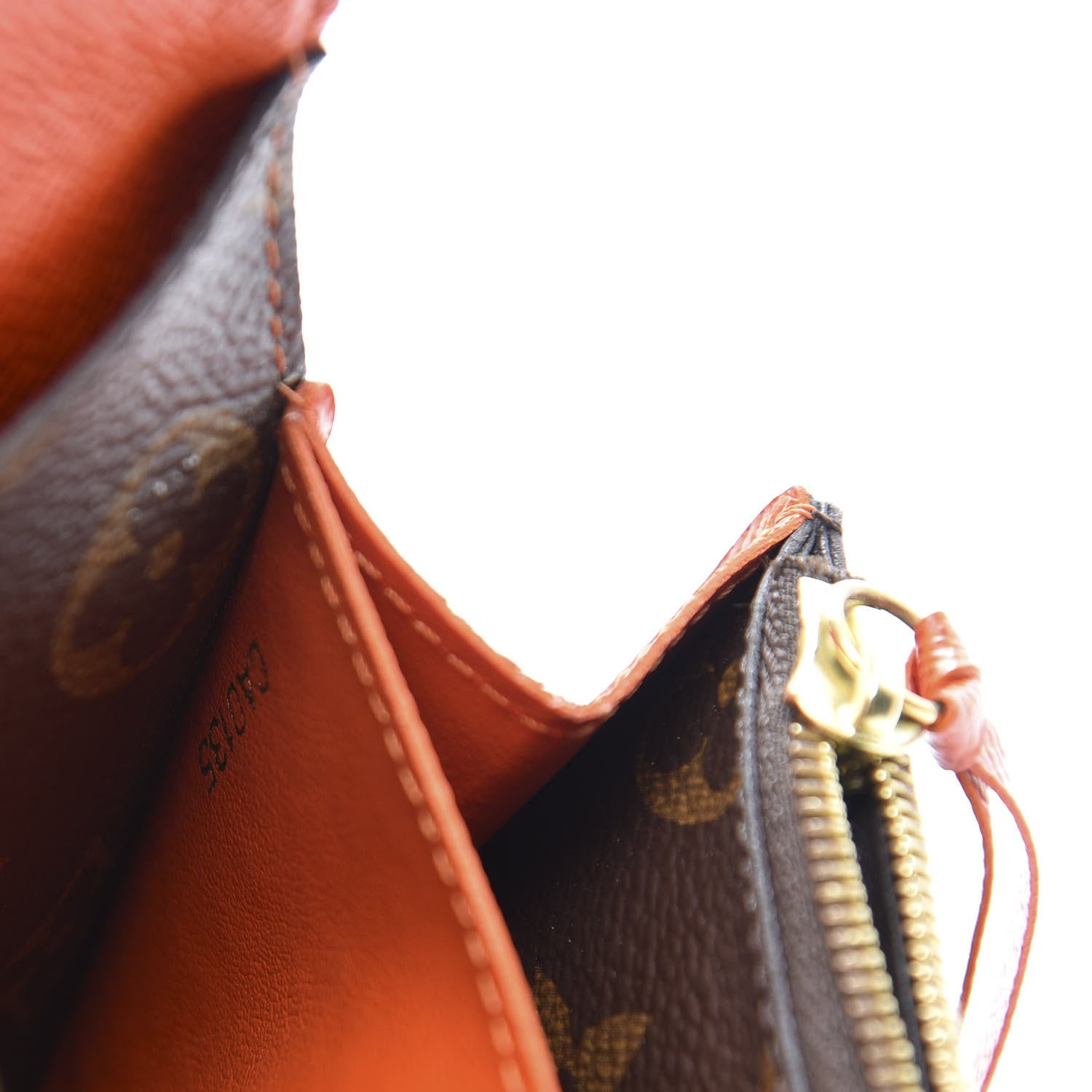 Louis Vuitton Monogram Emilie Wallet Piment 7 of 10