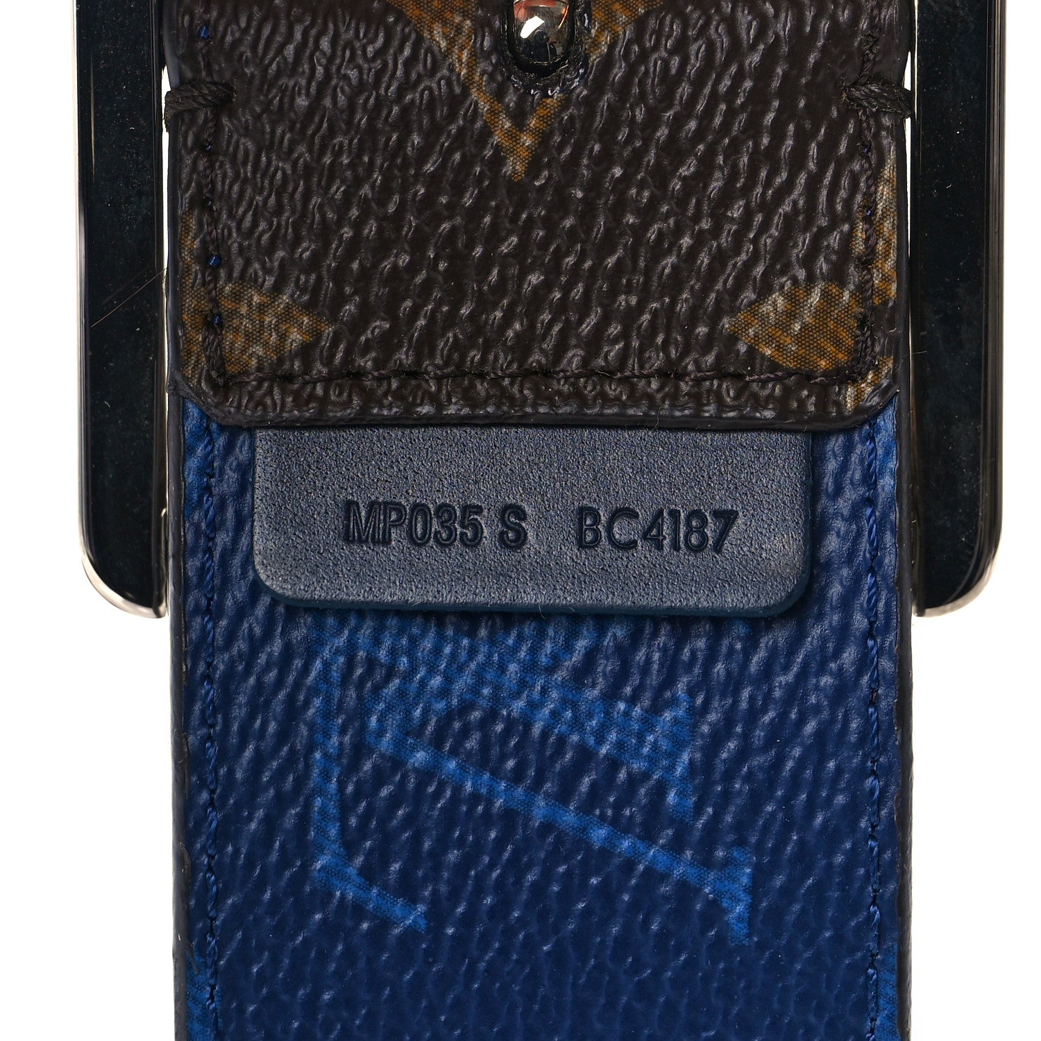 Louis Vuitton Monogram 40mm Reverso Belt 100 40 Pacific Blue 6 of 10