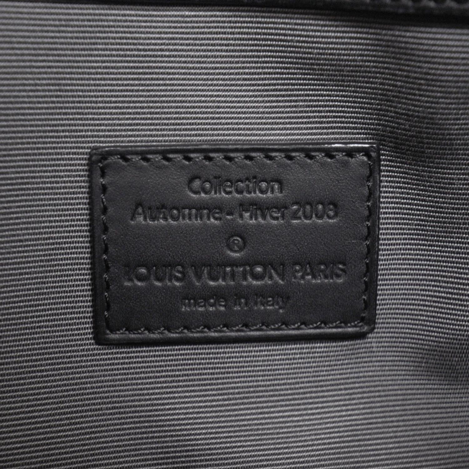 Louis Vuitton Calfskin Embossed Mini Cube Speedy Black 10 of 11