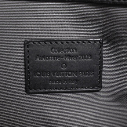 Louis Vuitton Calfskin Embossed Mini Cube Speedy Black 10 of 11