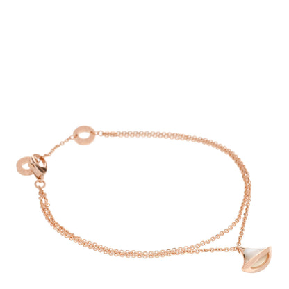 Bulgari 18K Rose Gold Mother of Pearl Divas' Dream Bracelet SM 1 of 7