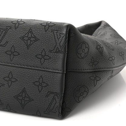 Louis Vuitton Mahina Why Knot MM Black 9 of 9